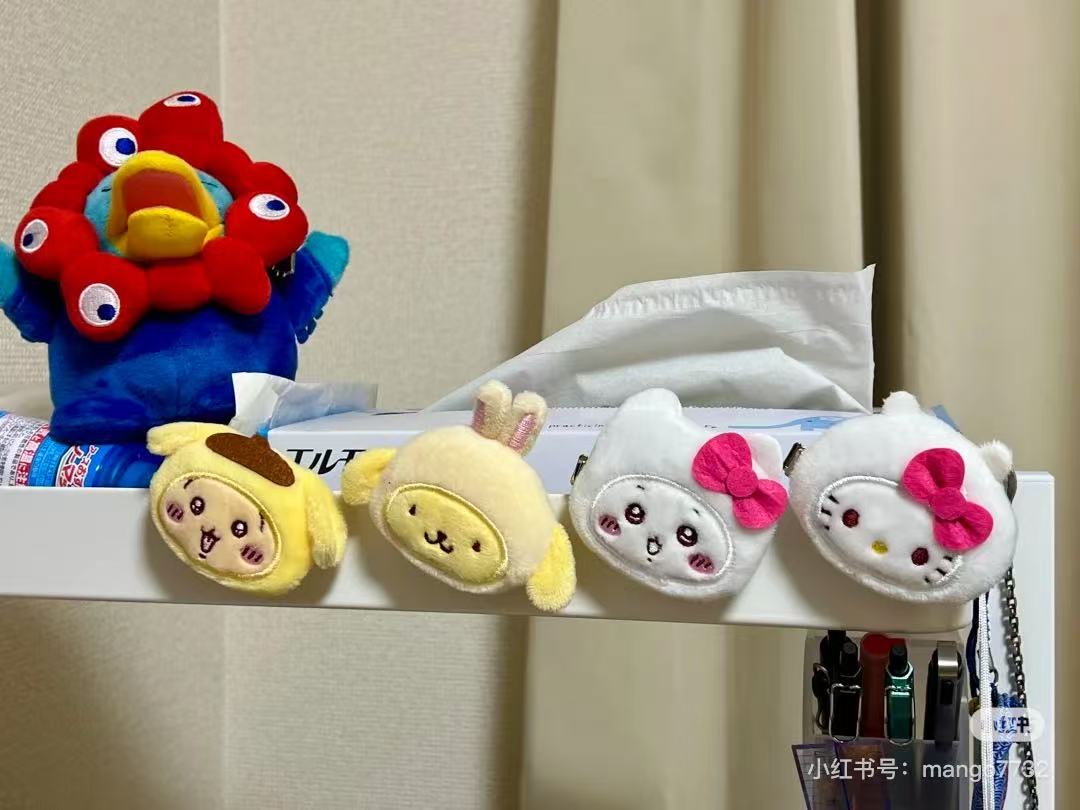 【limit 2】Sanrio|Chiikawa X Sanrio Characters Face Hair Clip mystery bag/blind box/All 10 types|1pcs