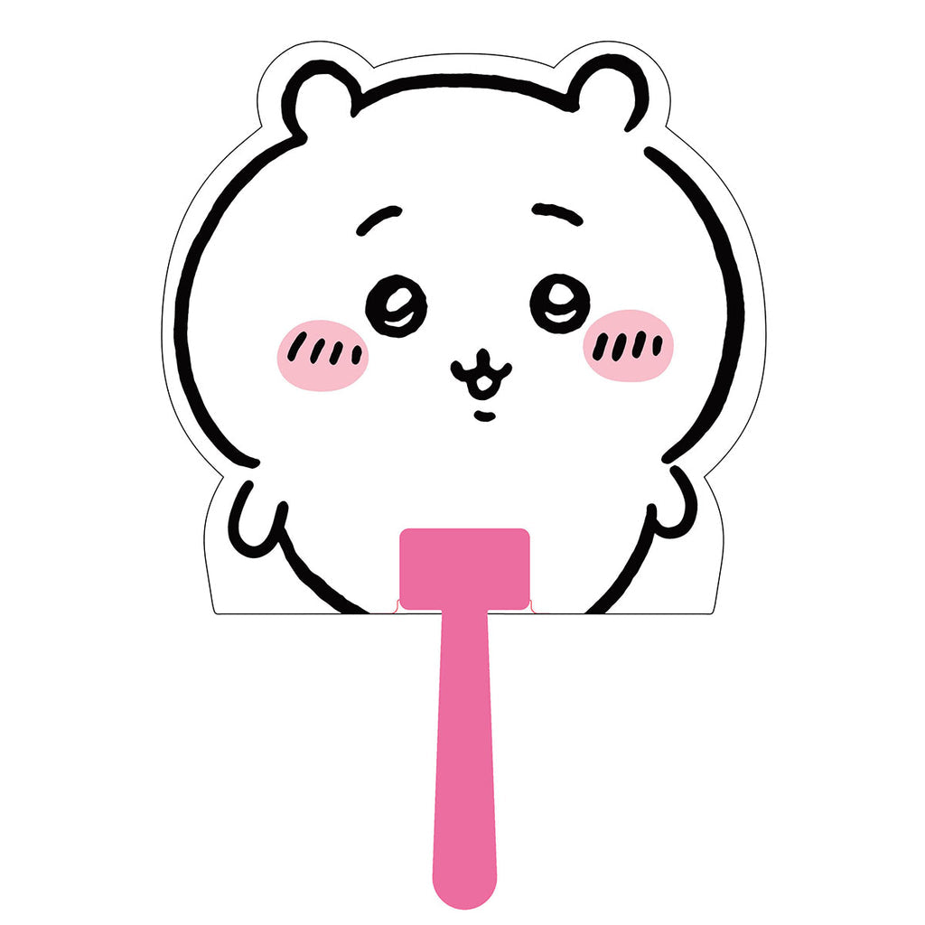 Chiikawa 吉伊卡哇|超可爱角色大脸扇子|约H268×W185×D3mm