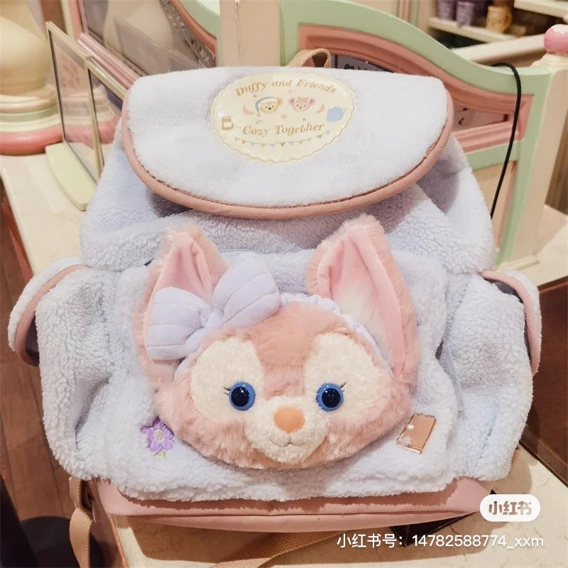 Disney SH|懒懒系列Linabell玲娜贝儿可爱大头书包/双肩包/超美的蓝