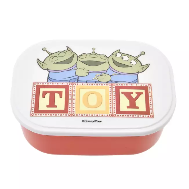 Disney|玩具总动员三眼仔保冷抽绳野餐便当包+便当盒|约10.7 cm (H) x 15.2 cm (W) x 6.5 cm (D)