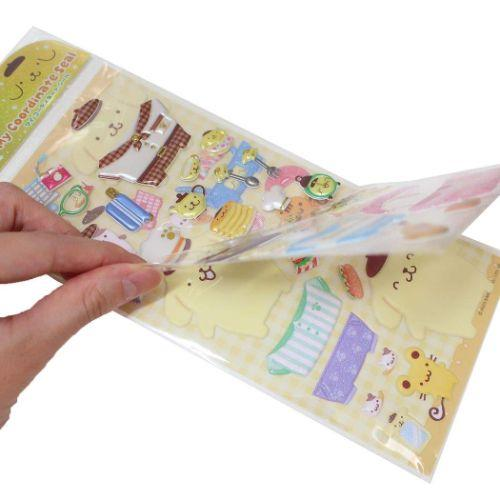 Sanrio|Dress Up Playing Sticker|95×195mm approx.