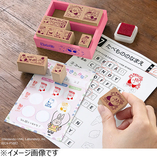 Kirby星之卡比|木质印章套组/手帐/todo list/gift card等