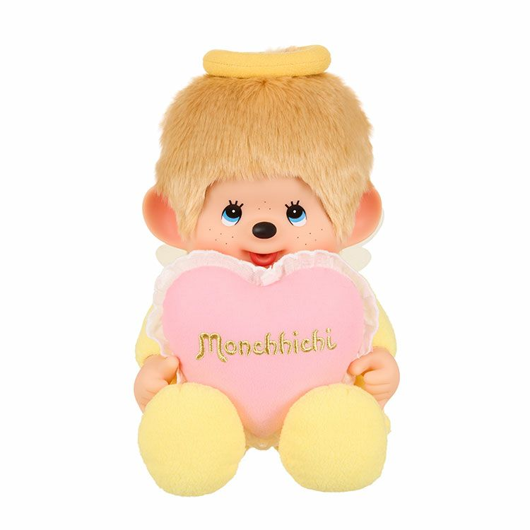 【limit 1】Monchhichi|Love Happy Angel Plush Dolls/PlushToy|H30×W25×D19cm approx.