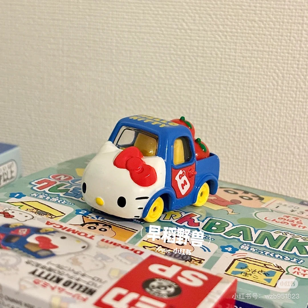 HelloKitty凯蒂猫|Dream Tomica SP Hello Kitty 50th Anniversary多美卡合金车/卡通汽车/玩具