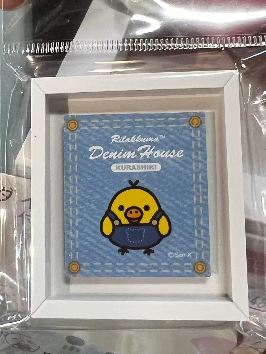 Rilakkuma|Kurashiki Denim House Mini Magnet|1 piece