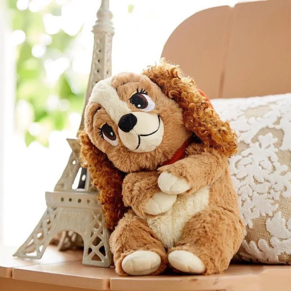 Disney迪士尼|东迪Soft Plush Doll Lady超柔软淑女大小姐狗狗公仔/玩偶|约H12×W14×D32cm