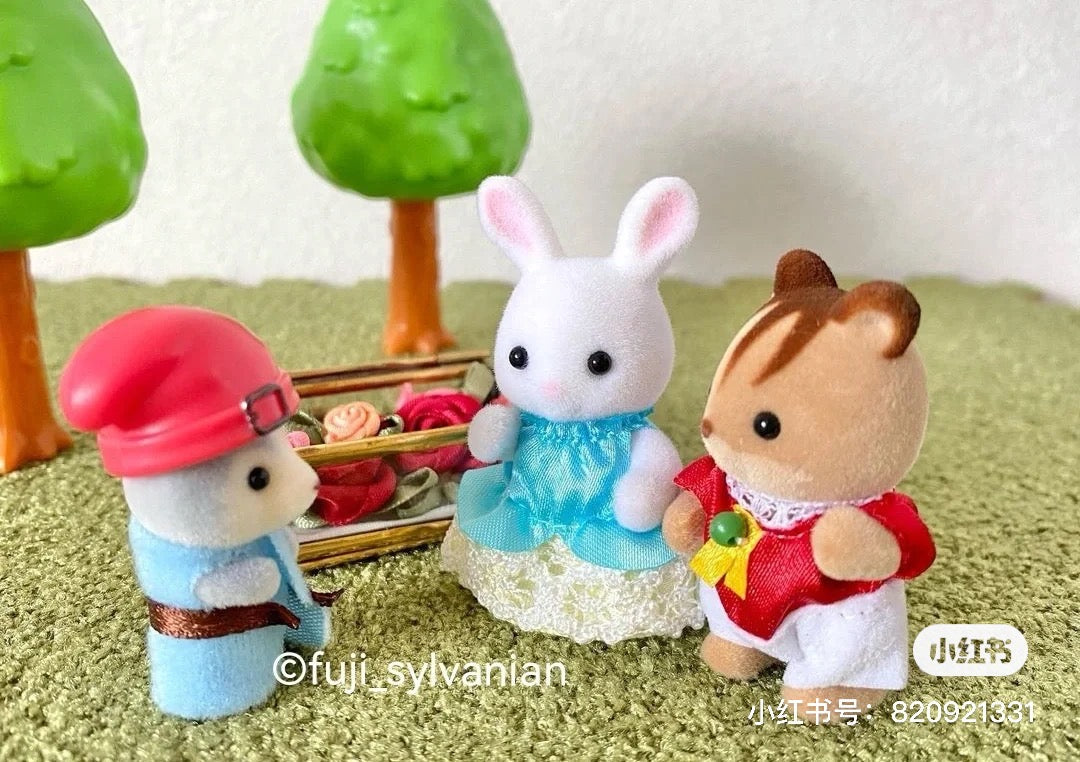 SylvanianFamilies森贝儿家族|baby fairytale 童话会站宝摆件盲袋/盲盒/全8种|1枚入