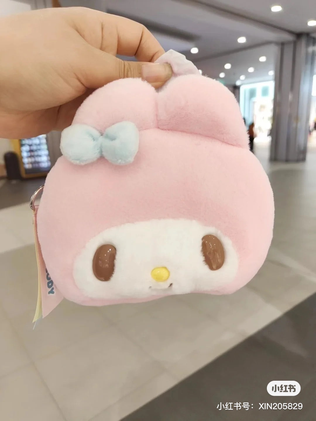 Sanrio|Character Award 2024 Face-shaped Pouch with Window|18×7×12.5cm approx.