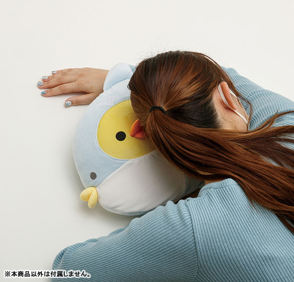 Rilakkuma轻松熊|海洋系列可爱抱抱玩偶/公仔|約330×330×120mm