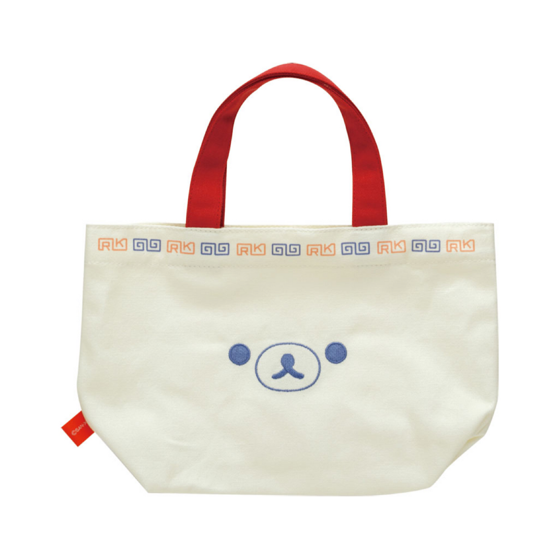 Rilakkuma轻松熊| San-X Mini Tote Bag / Anytime Ramen拉面店系列迷你托特包/手提包/正反面都可爱|约200×320×100mm