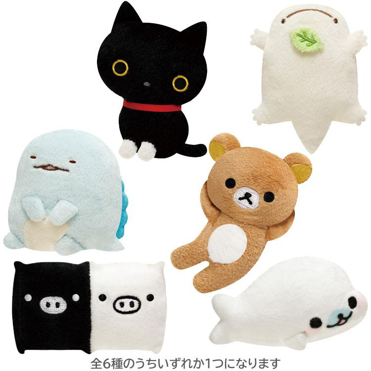 SANX|"San-X Town" Plush Badge mystery bag/blind box/All 6 types|1pcs