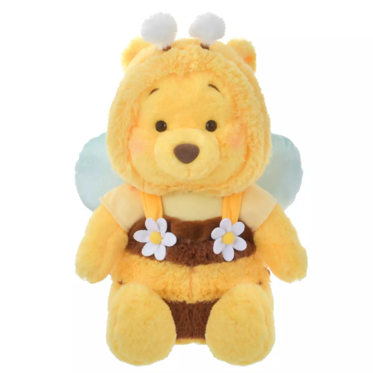 Disney|2024 HONEY DAY 超萌黄色蜜蜂噗噗公仔/玩偶|M約高さ39×幅28×奥行き22cm/S約高さ30×幅21×奥行き20cm