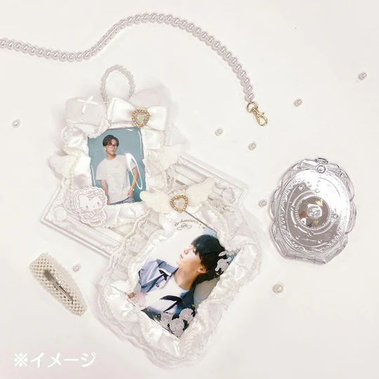 Sanrio|Enjoy Idol Pure White Angel Trading Card Holder|9.2×6.6cm approx.