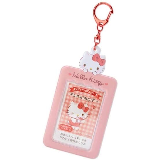 Sanrio|透明卡片套/挂件套|约70 x 137 mm