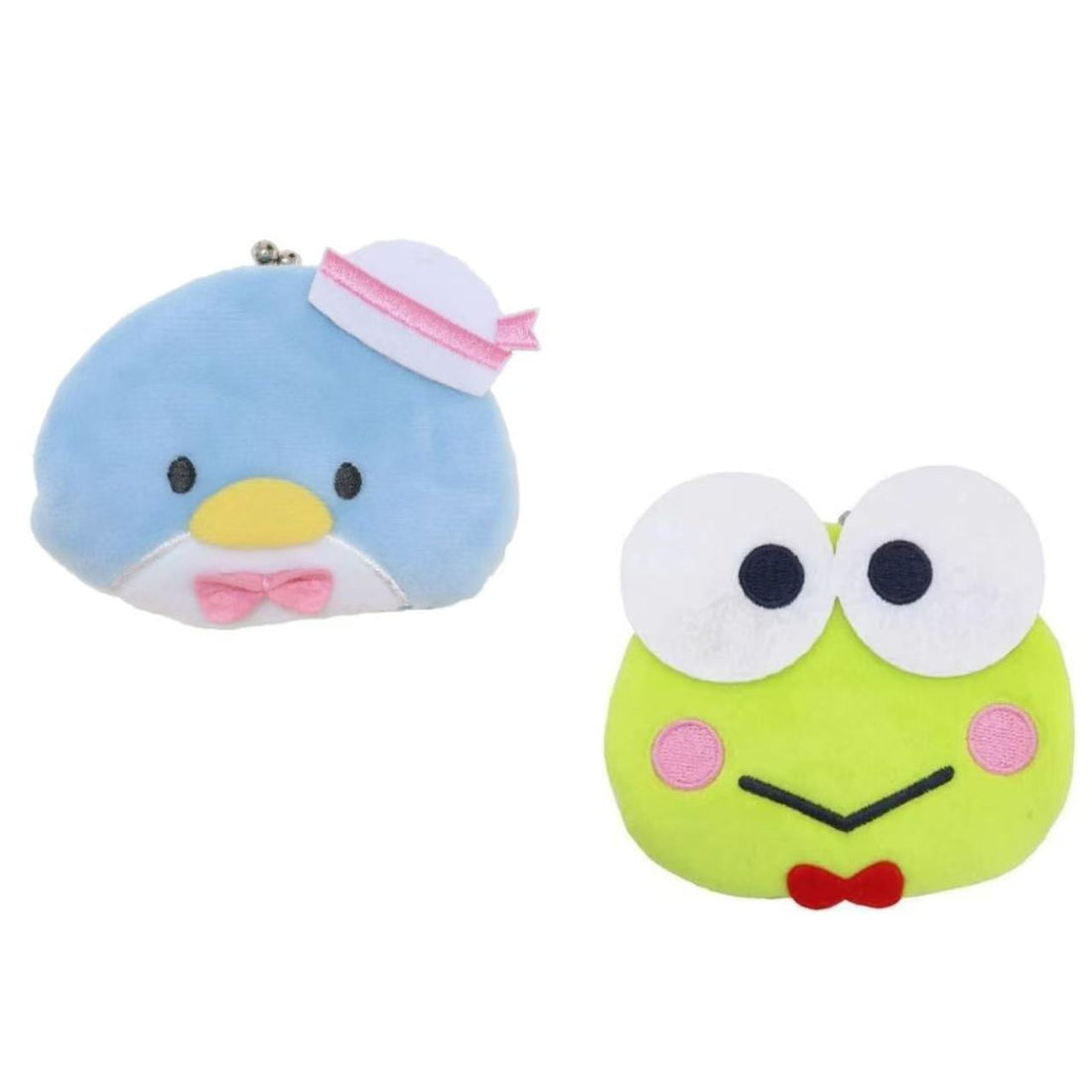 Sanrio|Character Face Gamaguchi Mascot Coin Case|W95 x H90 x D25 (mm) approx.