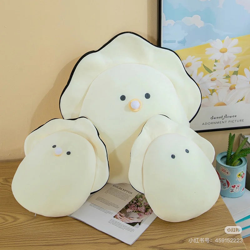 和食屋|Baby Oyster Plush stuffed toy doll超好rua牡蛎生蚝宝宝公仔/玩偶|约W25×H33×D14cm