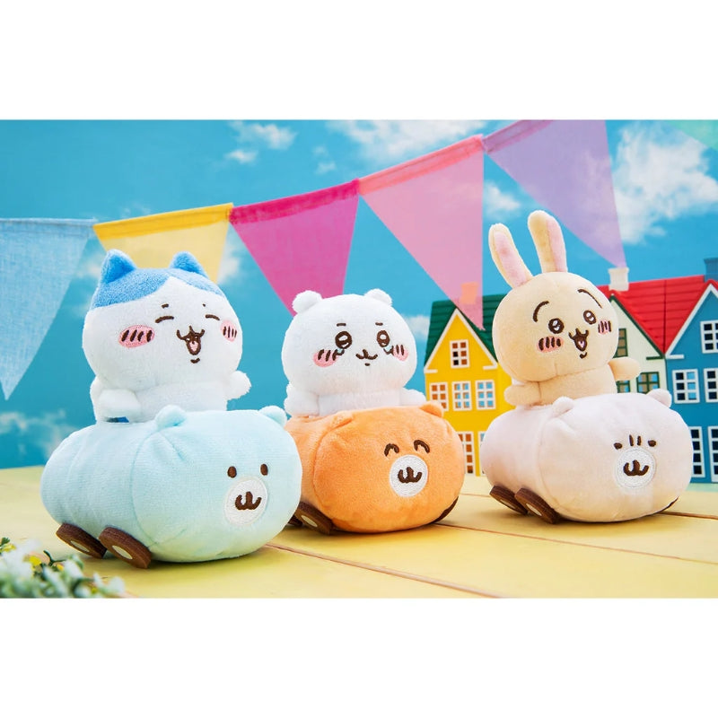 Chiikawa 吉伊卡哇|宝宝们开车玩偶/玩偶可以和汽车分开|约H110 x W90 x D100mm