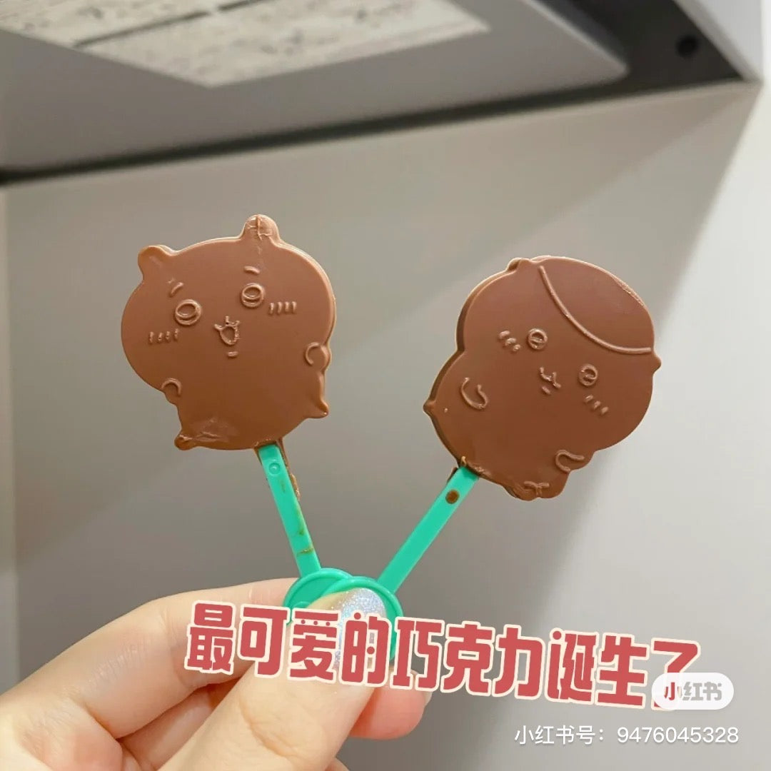 Chiikawa 吉伊卡哇|可爱的模切巧克力套件/内附赠一根棒子|280g【25.01】