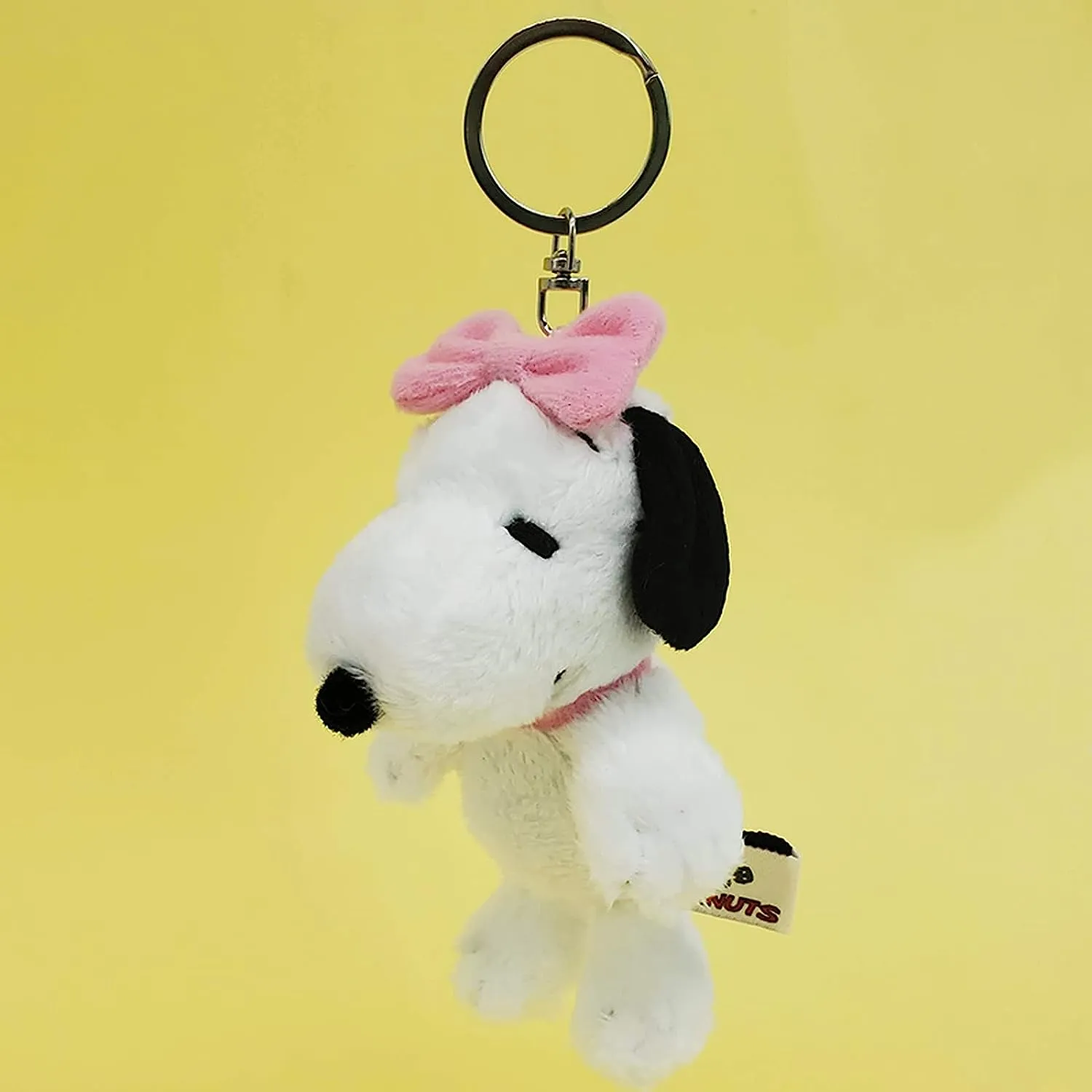 Snoopy|Peanuts Petit Fluffy Mascot Holder /Plush Keychain|70×120×70mm approx.