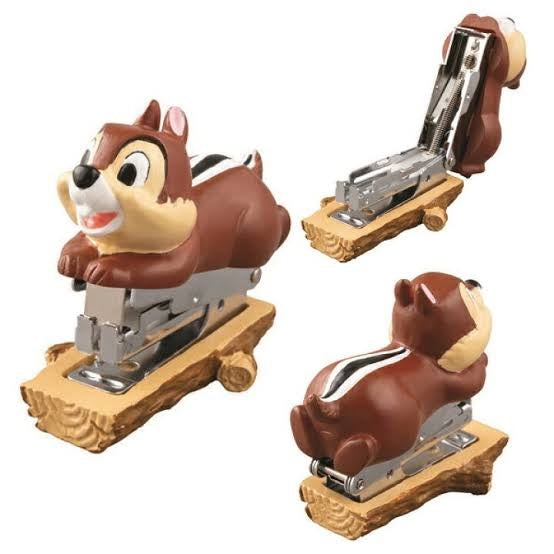 Disney|奇奇蒂蒂限定立体便携订书机|高さ約6×幅3.8×奥行き7(cm)