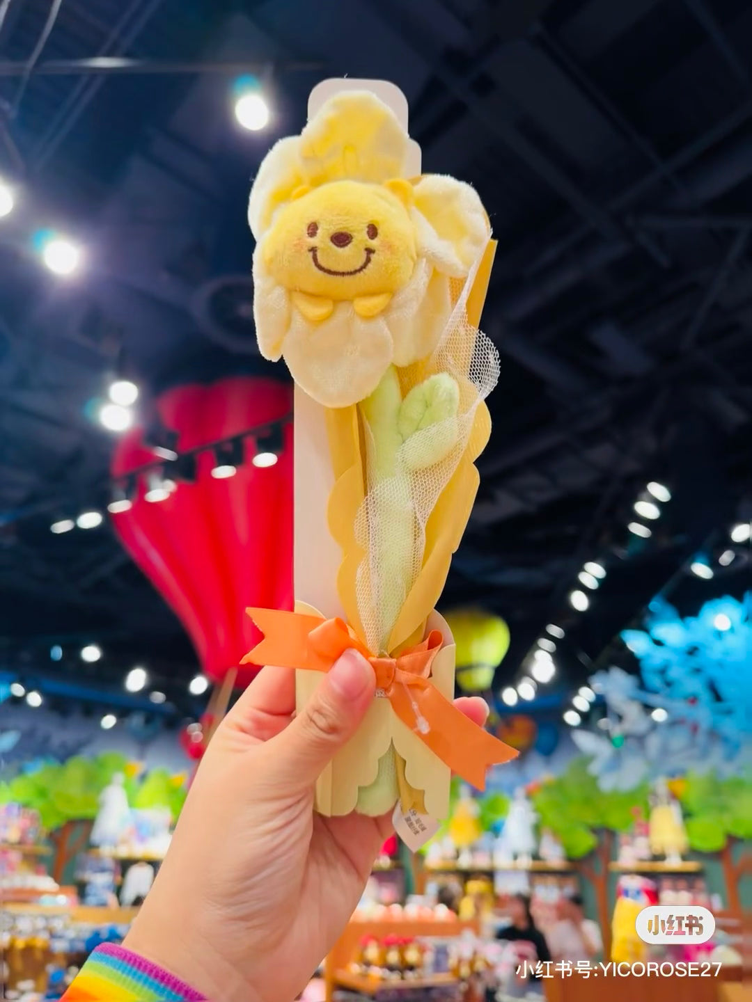 Disney|2024东迪复活节玩偶脸花束|約高さ25×幅10×奥行き3.5cm