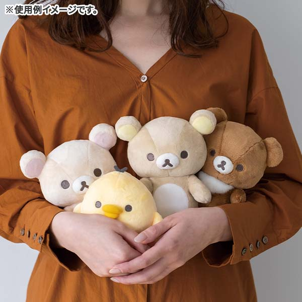 Rilakkuma轻松熊|New Basic Rilakkuma轻松熊玩偶公仔/背后有拉链|约95×140×80mm