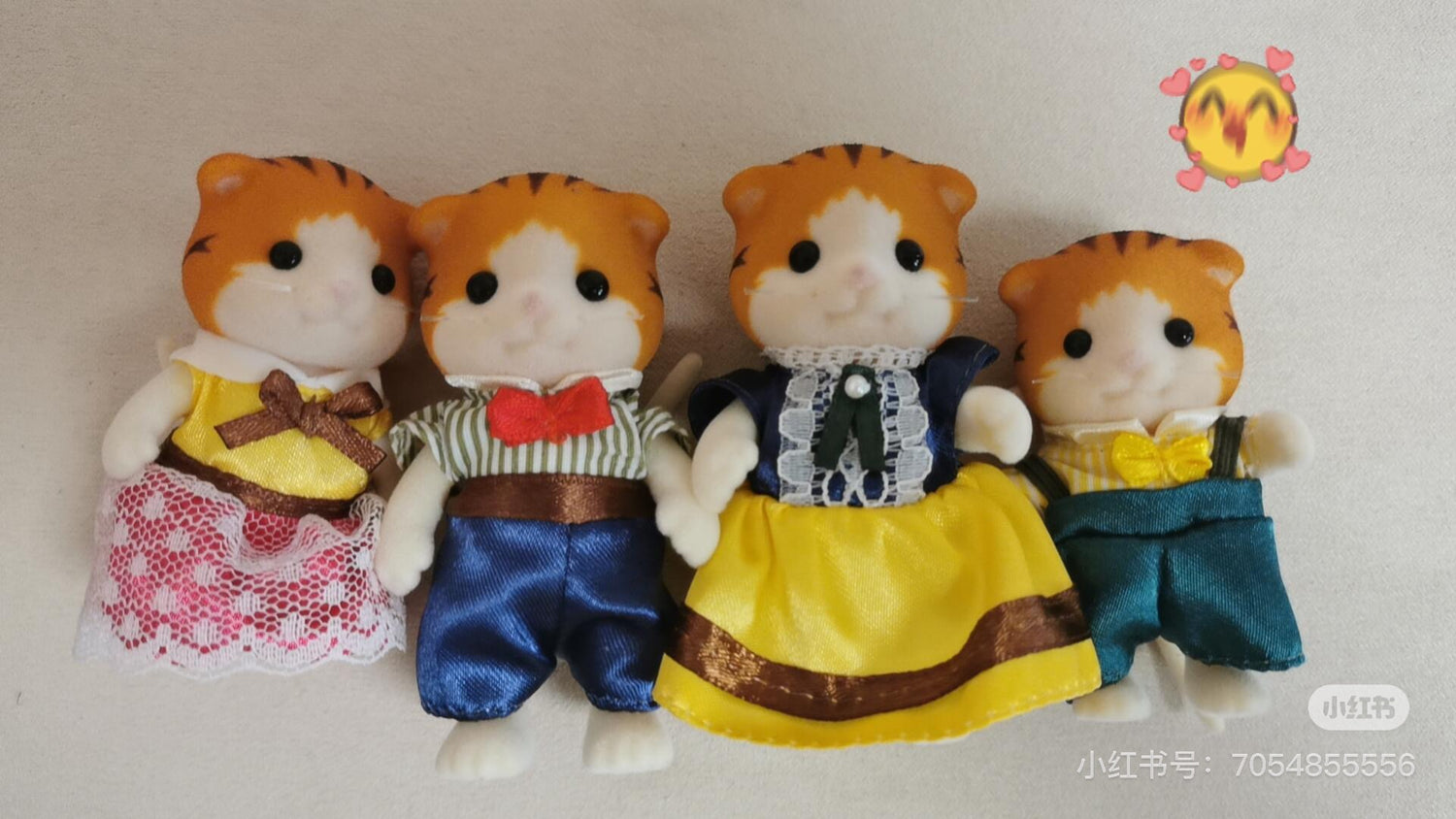 SylvanianFamilies|Maple Cat Family Doll