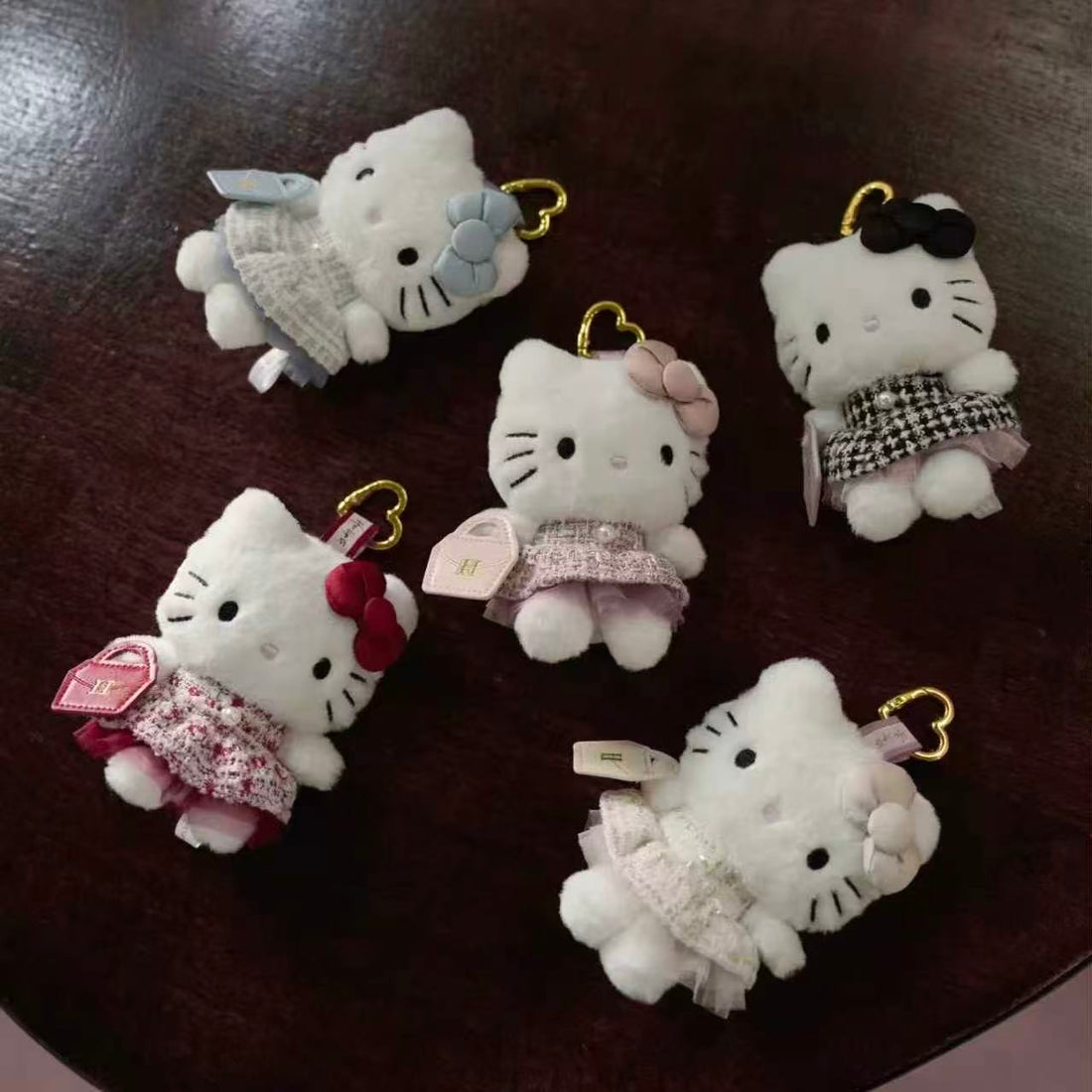 Sanrio|Her lip to x Hello Kitty Mascot Holder /Plush Keychain