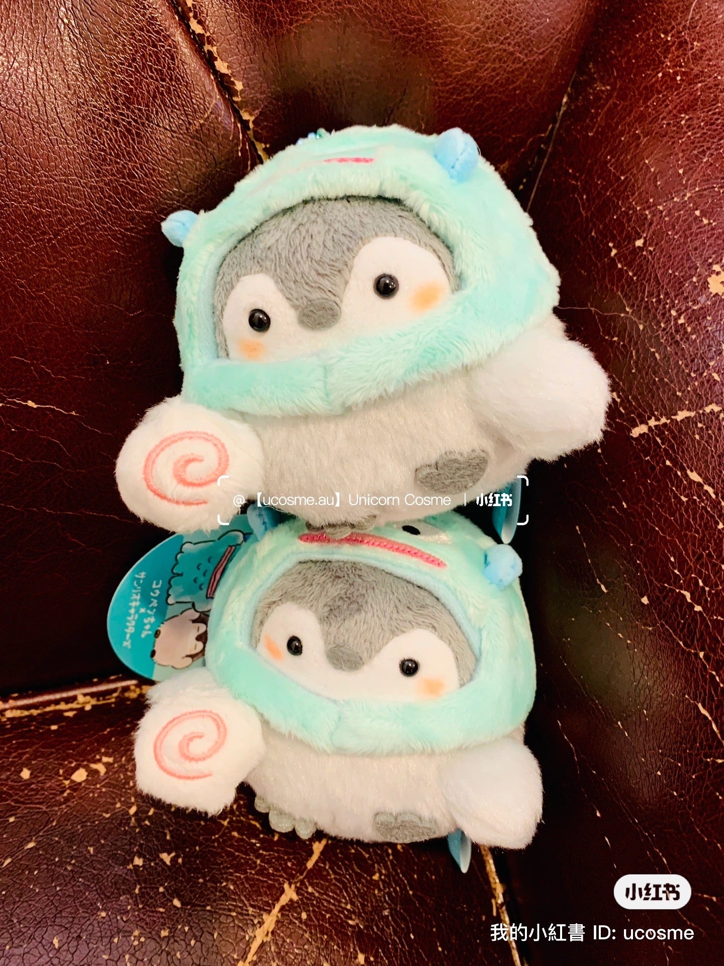 Sanrio|正能量企鹅联名玩偶挂件/包挂|約H100×W90×D55mm