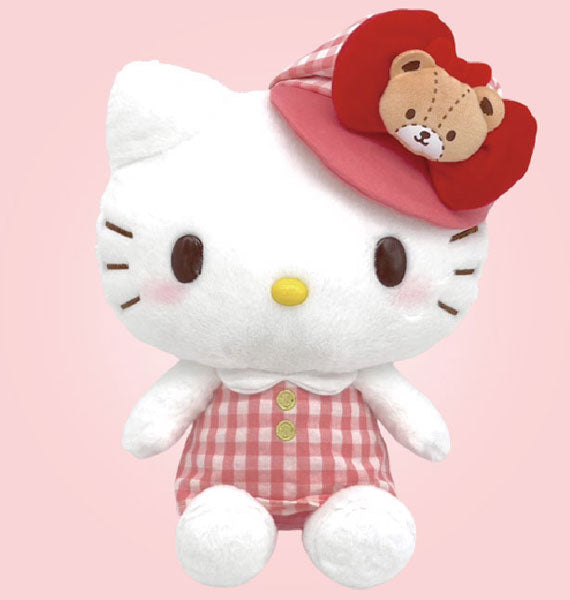 Sanrio|戴格格帽挂件/格子公仔/玩偶|约H27 x W22 x D15cm