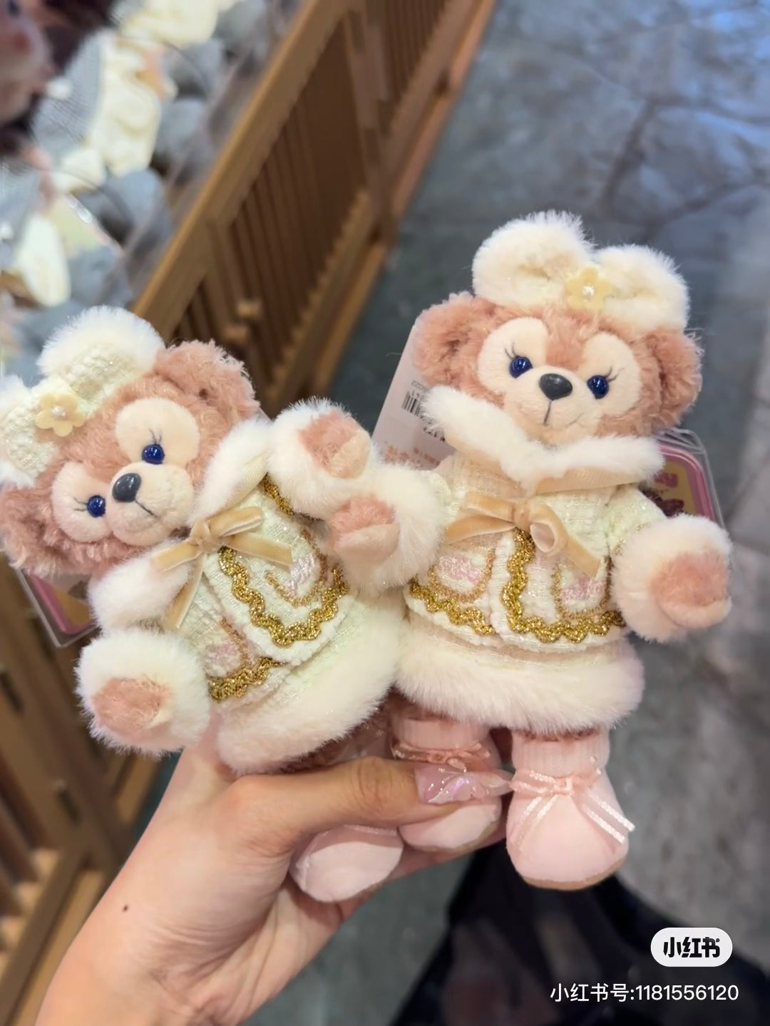 Disney SH |冬日系列站姿毛绒玩偶挂件/包挂