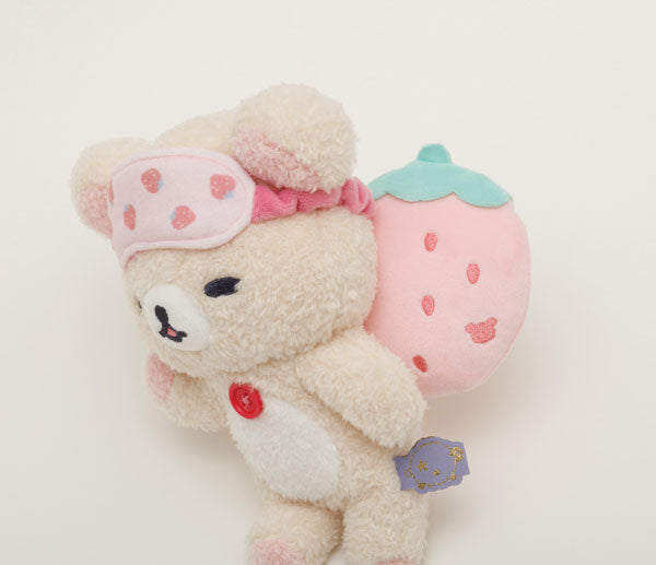 Rilakkuma轻松熊|晚安睡梦系列公仔/玩偶/带小抱枕|约130 x 270 x 150mm