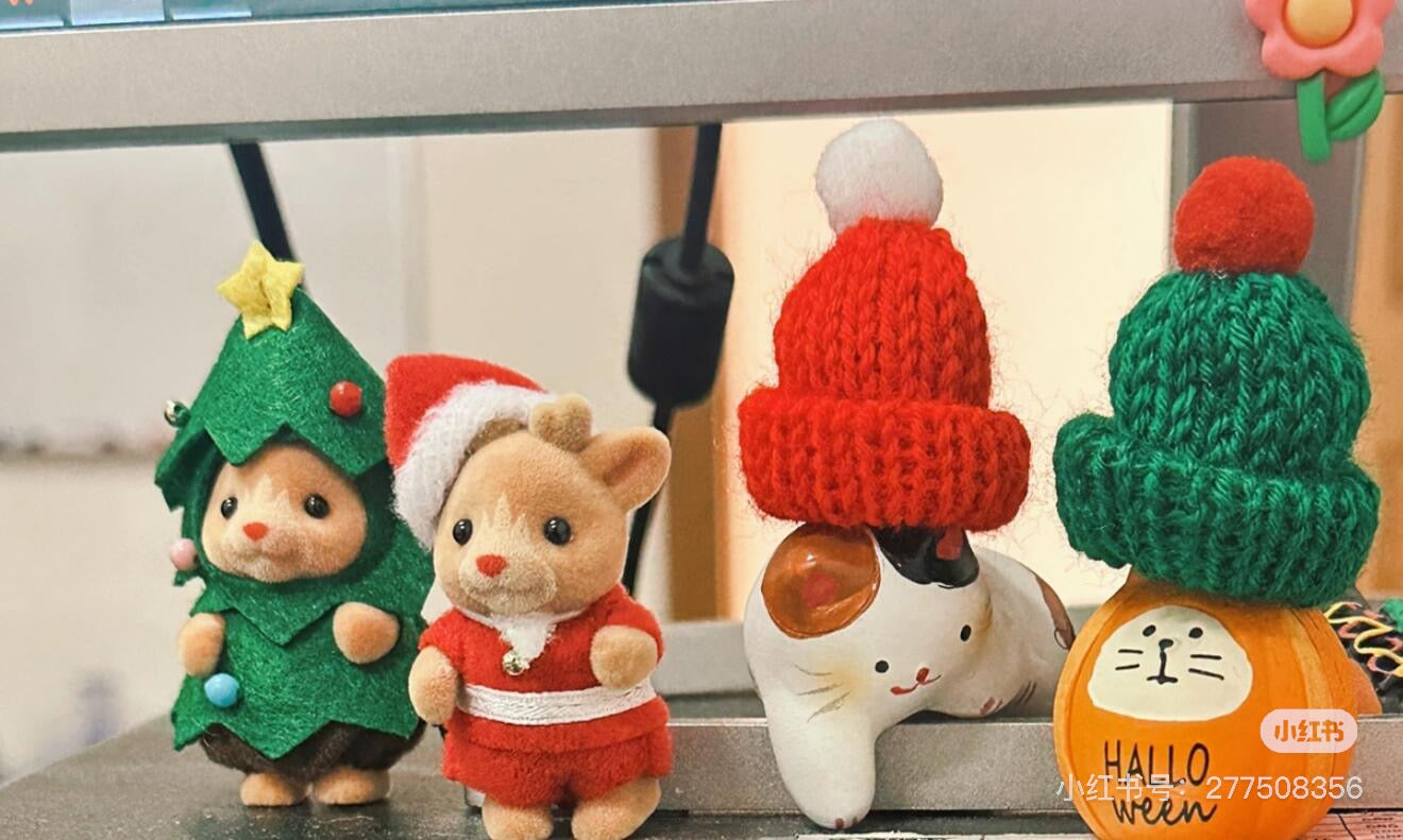 SylvanianFamilies|Nakayoshi Christmas Baby pair