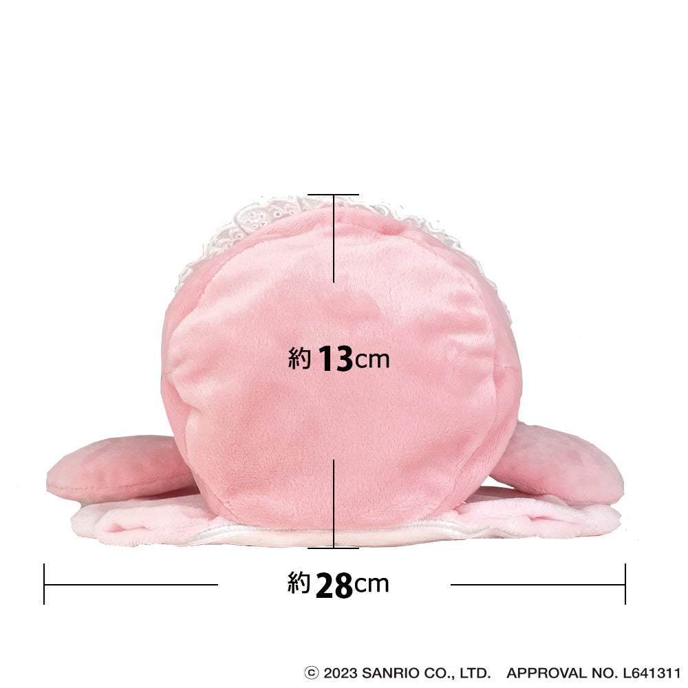 Sanrio|Cupid baby Die-cut Drawstring Pouch|W264×H188×D100mm approx.