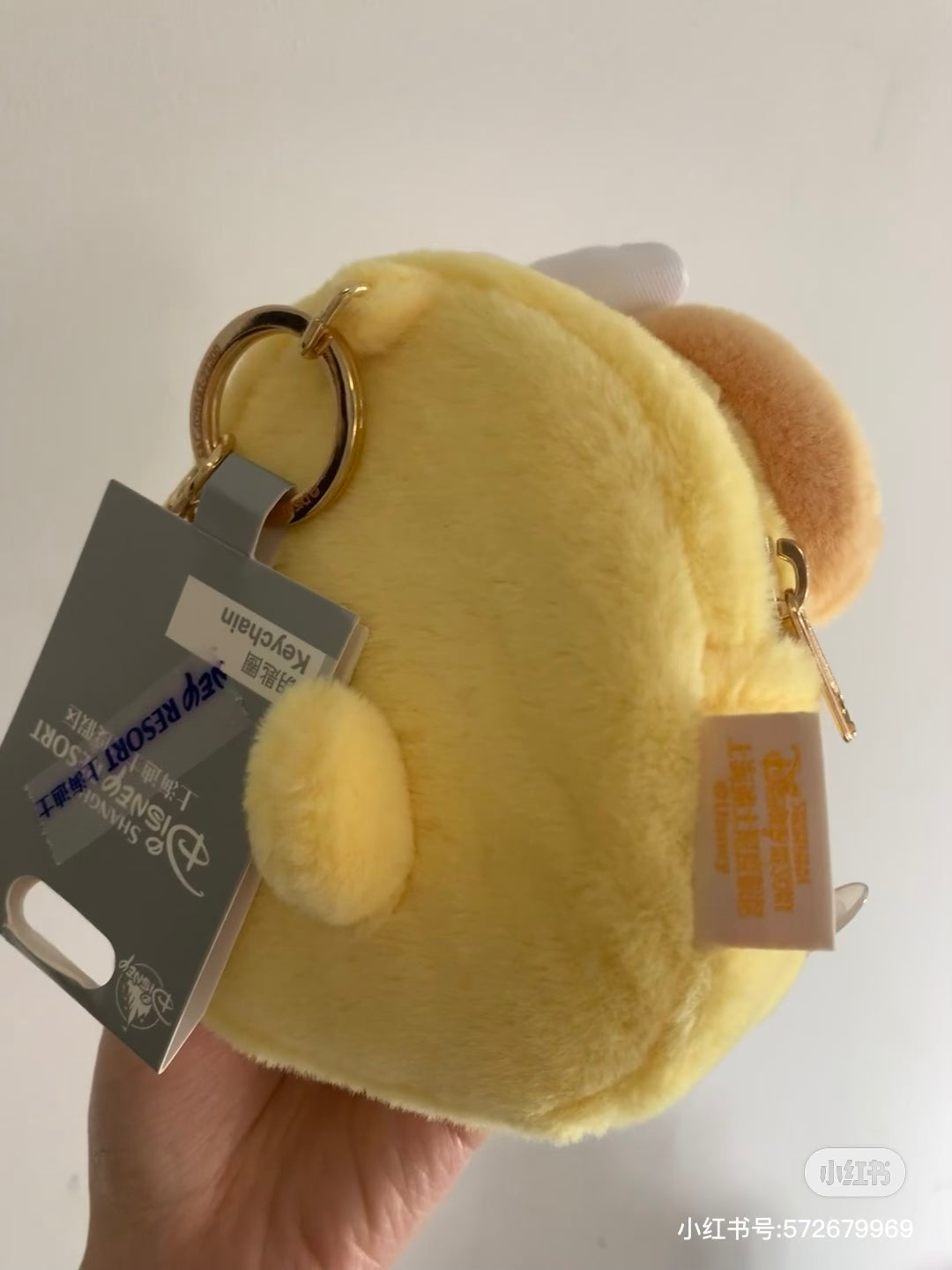 Disney SH|可爱毛绒痛包挂件/零钱包挂件/容量很可