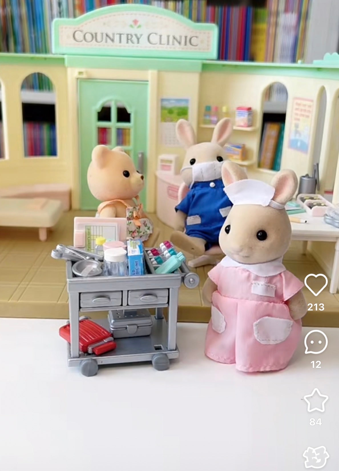 SylvanianFamilies|Country Doctor/Clinic Gift Set 5729