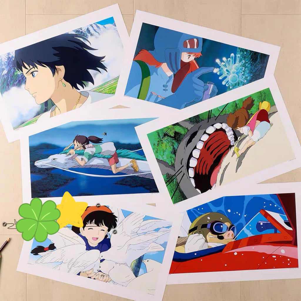My neighbor totoro|Studio Ghibli Art Frame Calendar 吉卜力宫崎骏2025年日历/挂历| 约600×420mm