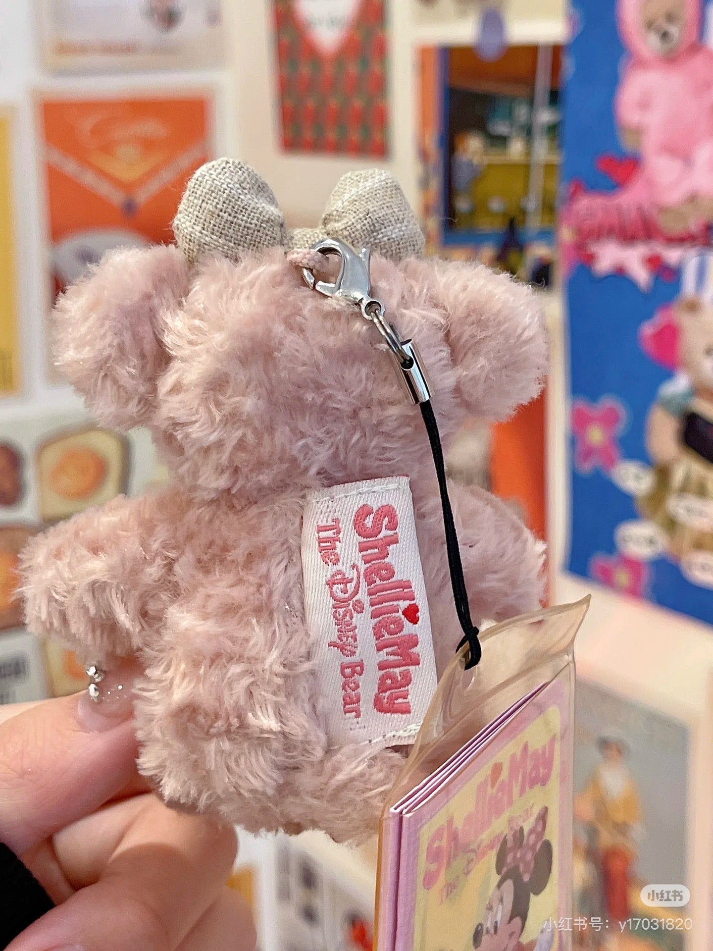 Disney迪士尼|可爱角色坐姿毛绒挂件/裸挂|高约14cm