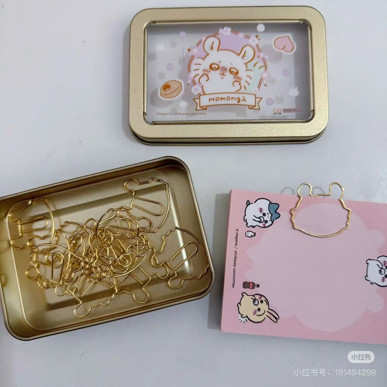 Chiikawa|Paper Clip & Case| 101×70×20mm approx.