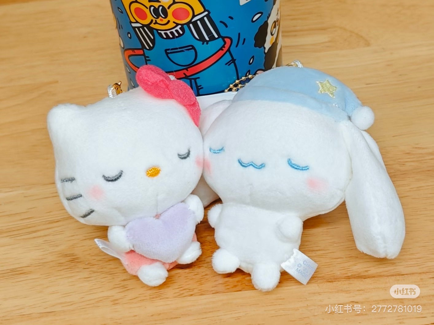 Sanrio|Nico Mascot Holder /Plush Keychain|37 x 9 x 5 cm approx.