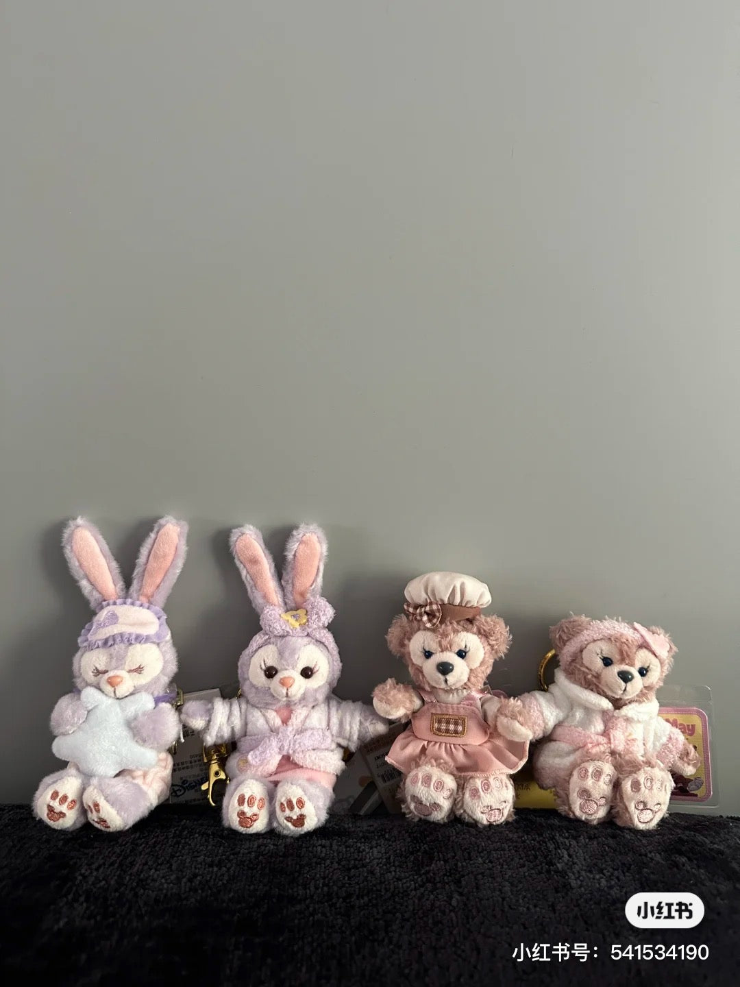 Disney SH|睡衣睡袍浴袍系列坐姿挂件/包挂|高度约15cm