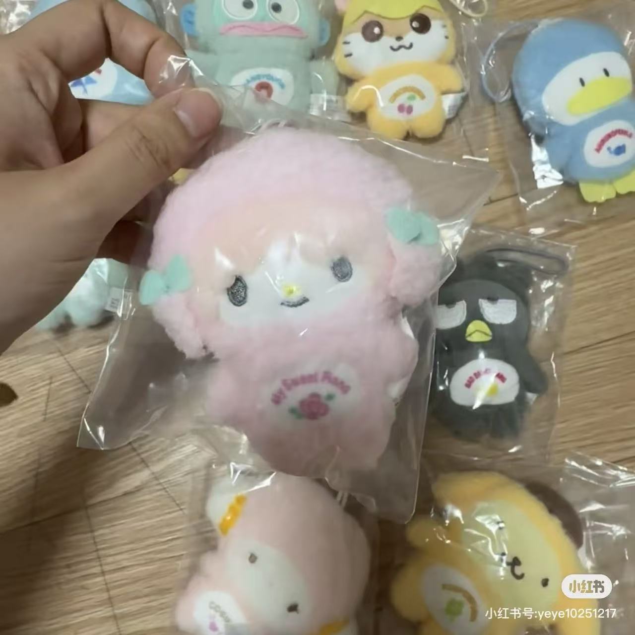 Sanrio|My Deco Bag Characters Dress Up Plush Keychain mystery bag/blind box/All 10 types|1pcs
