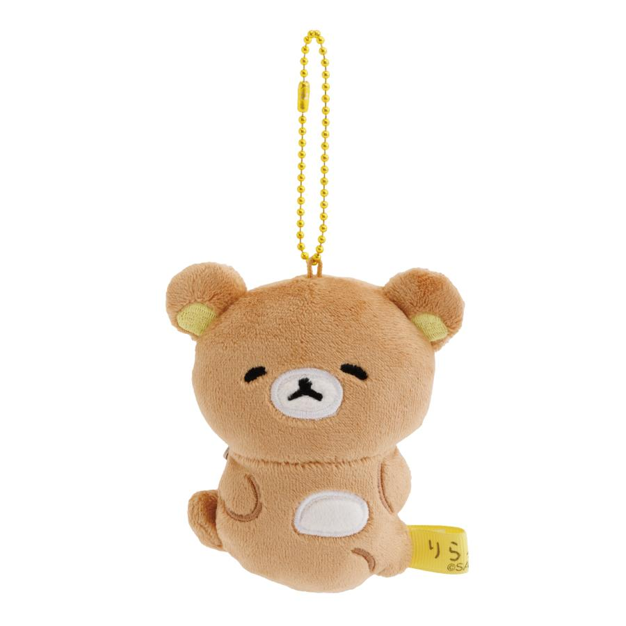 【limit 1】Rilakkuma|Warm and Relaxed Mascot Holder /Plush Keychain|100 x 70 x 30 mm approx.