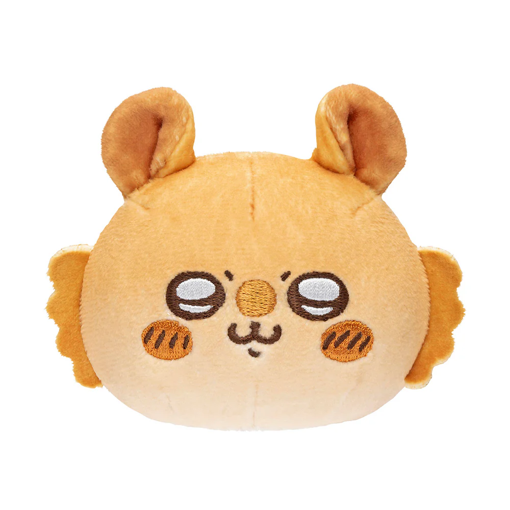 Chiikawa 吉伊卡哇|Plush Toy / Chiikawa Bakery Bread-like Chewy Mascot面包店系列超好捏脸型可爱角色玩偶/摆件|约 80×85×55mm