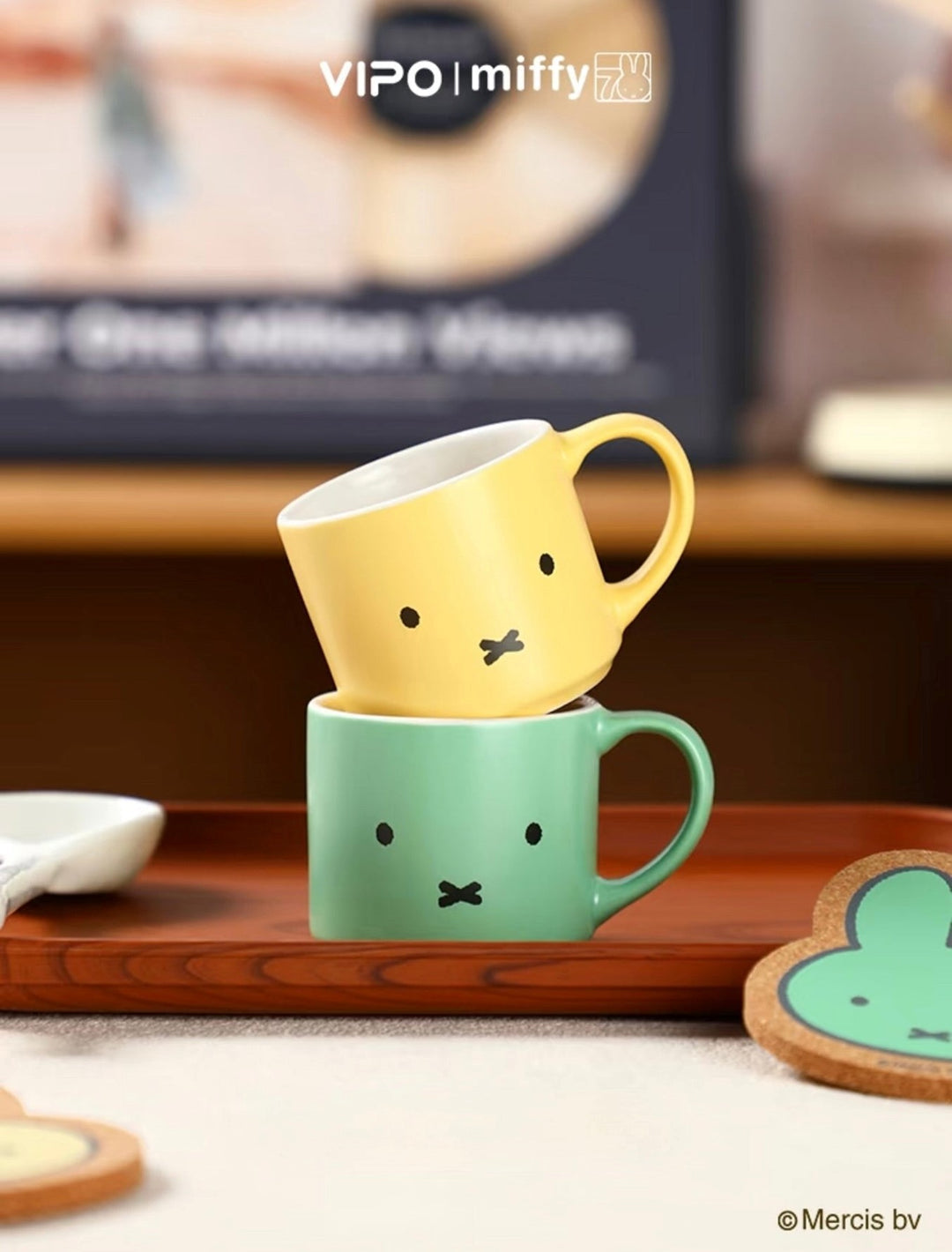 VIPO x Miffy 70th Anniversary Collectible Mug Set Blind Box