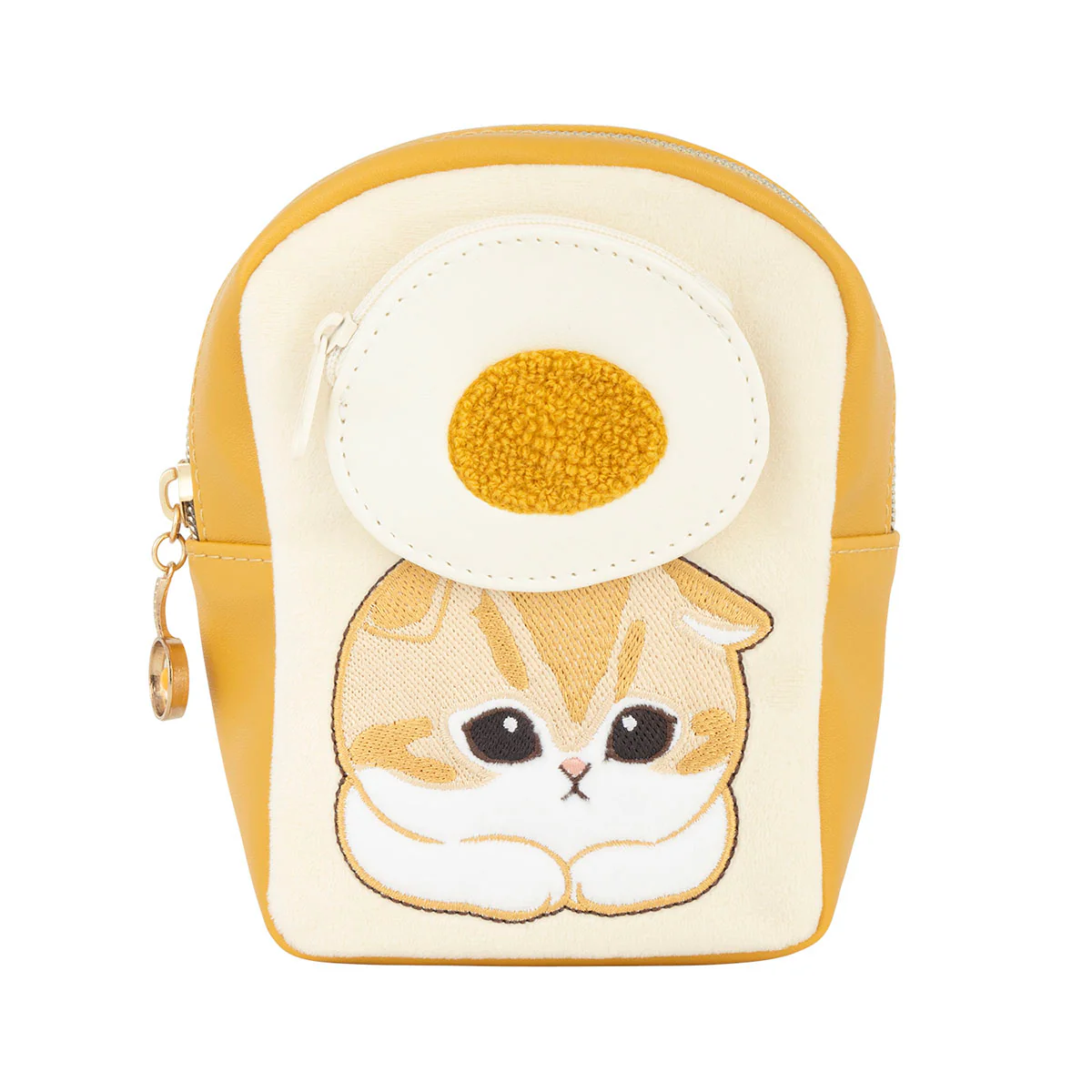 Mofusand|Mofumofu Bakery Standing Bread Cosmetic Pouch|H150 x W115 x D60mm approx.