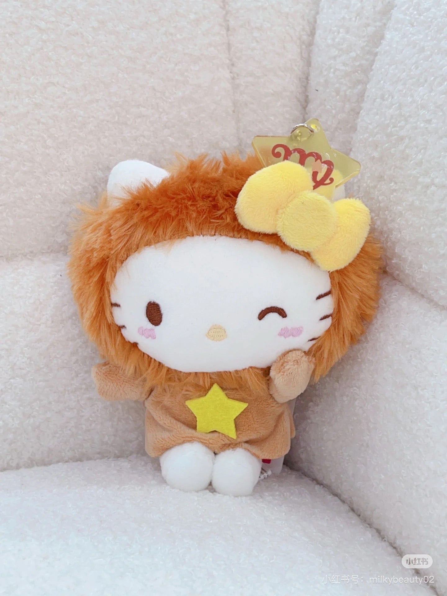 Hello Kitty|Avail 50th anniversary 12 Constellations Mascot Holder /Plush Keychain