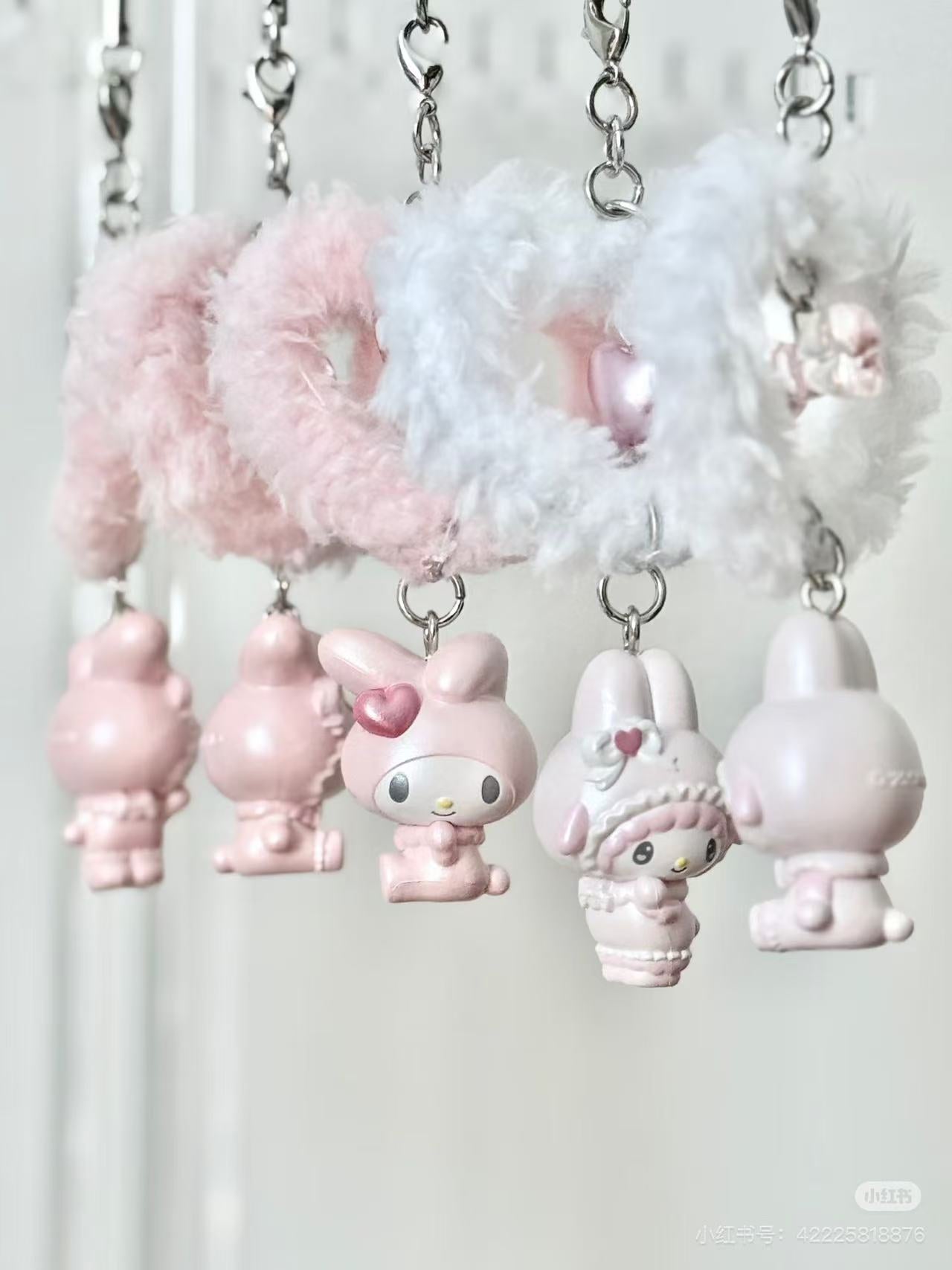【limit 3】Sanrio|Kuromi & My Melody : Melousa Romiusa Secret Strap mystery bag/blind box/All 8 types|1pcs