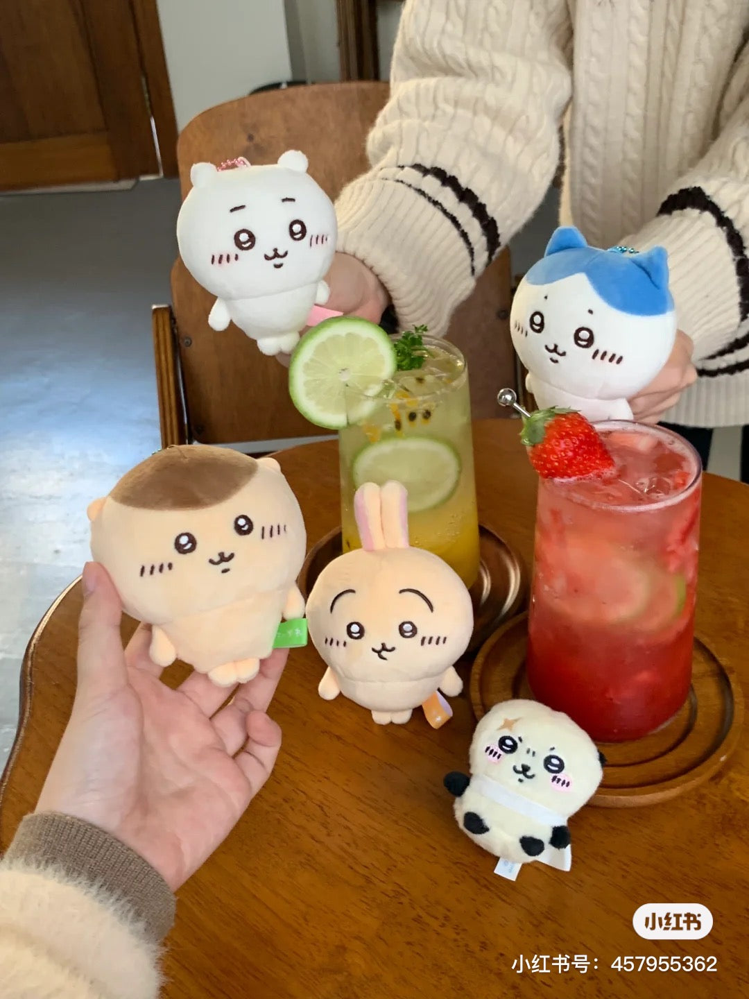 Chiikawa 吉伊卡哇|基础小脚可爱挂件/包挂|約H110×W90×D55mm