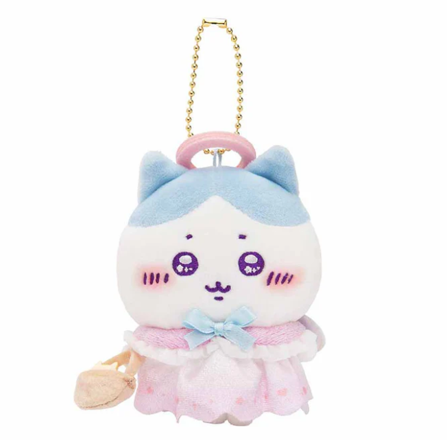 【limit 1】chiikawa|Angel & Demon Mascot Holder /Plush Keychain|H120 x W80 x D70mm approx.